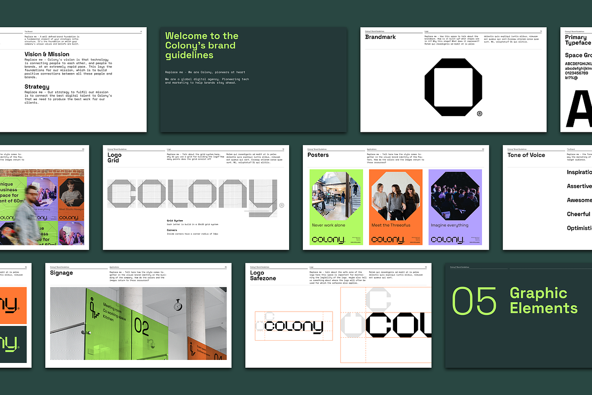Brand Guidelines Template - Figma, a Presentation Template by Typefool's Shop (Photo 3 of 10)