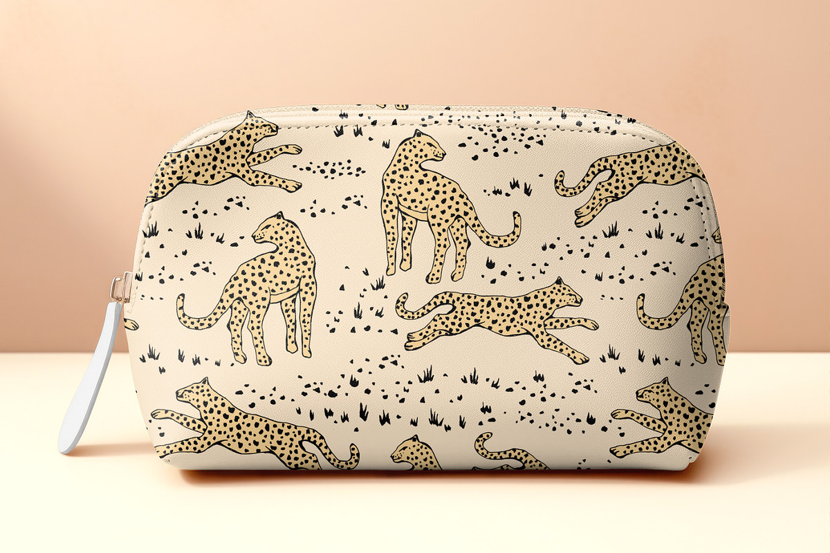 Hand Drawn Wild Leopards, a Wallpaper Graphic by MalyskaStudio (Photo 17 of 17)