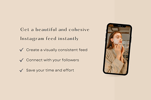 Skincare Instagram Template CANVA