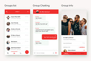 Modern Chatting App | Owly, an UI Kit Template by Opus LabWorks (Thumbnail 4 of 8)