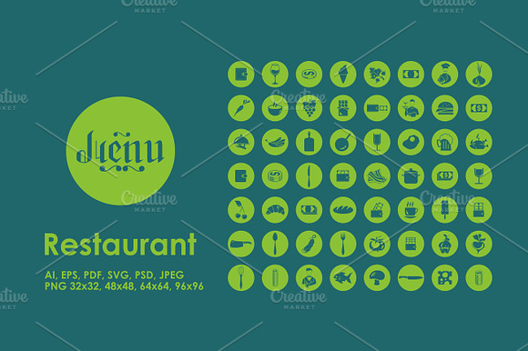 Restaurant Icons