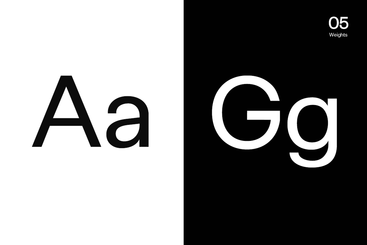 Exensa Grotesk Typeface + Web Fonts preview 3
