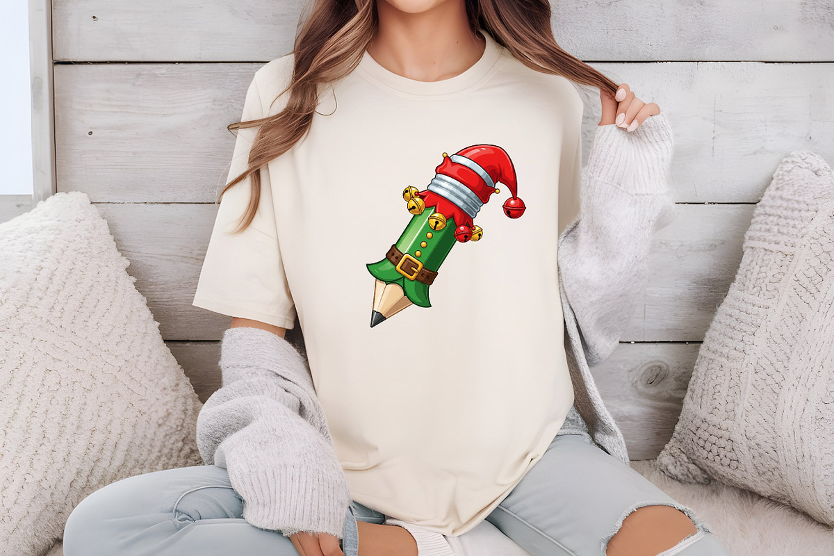 Christmas Elf Pencils png, an Illustration by Libby Wishes (Photo 6 of 6)