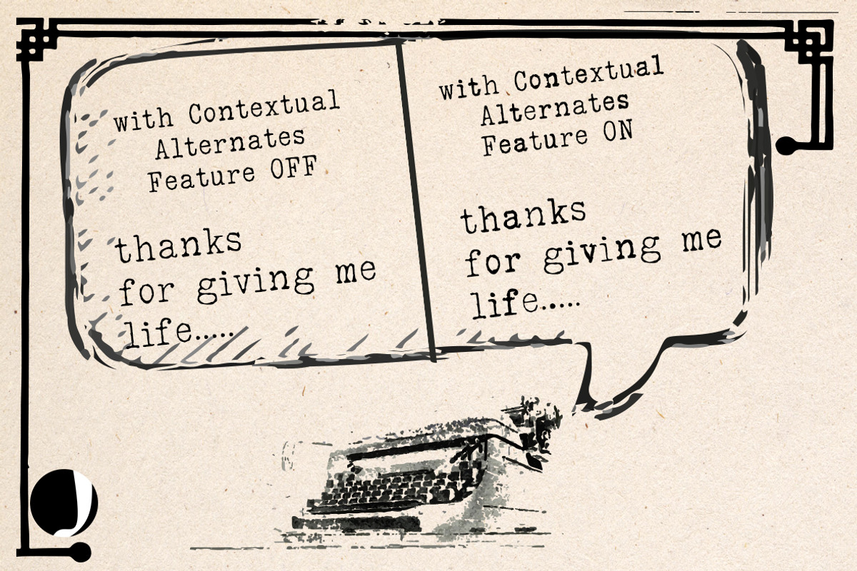 typrighter-Amazing Typewriter Font, a Serif Font by Jadugar Design Studio (Photo 5 of 9)