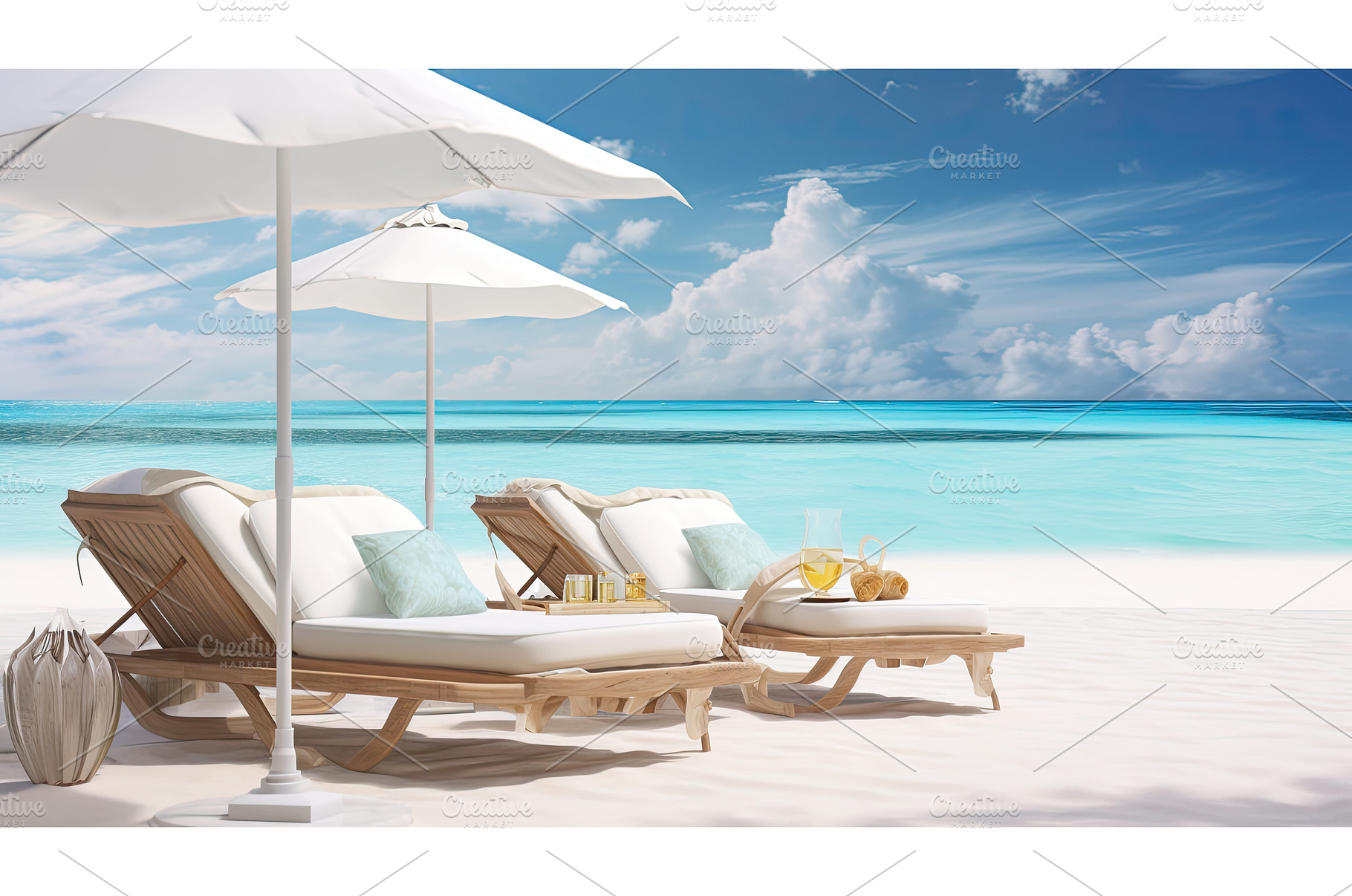 stylish chic holiday ai generated, a Holiday Photo by pikepicture