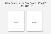 2027 Editable Calendar Template, a Poster Template by DesignStudioTeti (Thumbnail 8 of 9)
