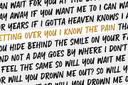 Westbum A Bold Handbrush Font, a Font by Allouse Studio (Thumbnail 10 of 12)
