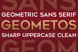 Geometos Font