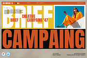 HAZE | Brief Campaign Figma Keynote, a Presentation Template by Studio Temply (Thumbnail 1 of 11)