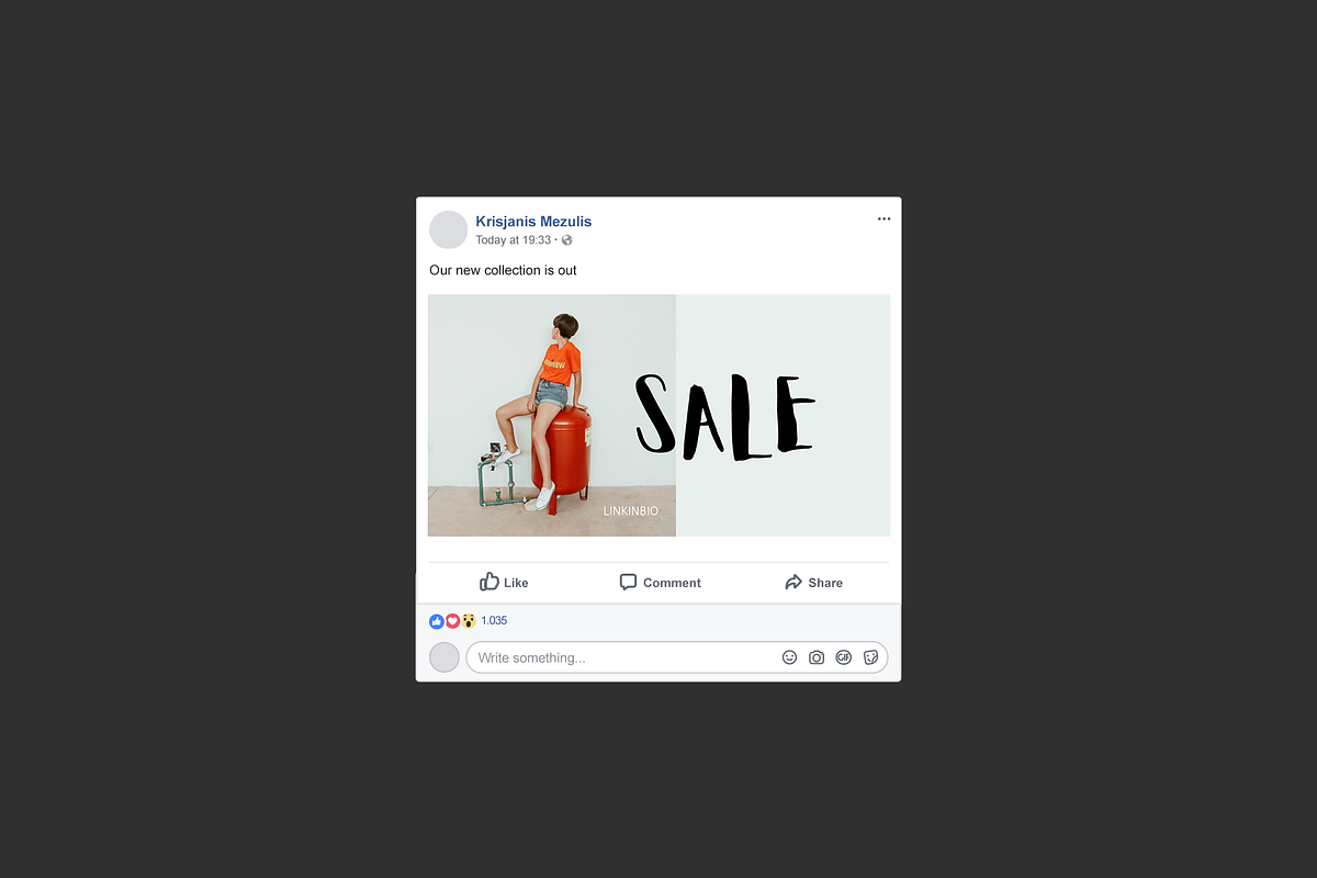 Minimal Facebook post templates, a Social Media Template by Wild Ones (Photo 8 of 10)