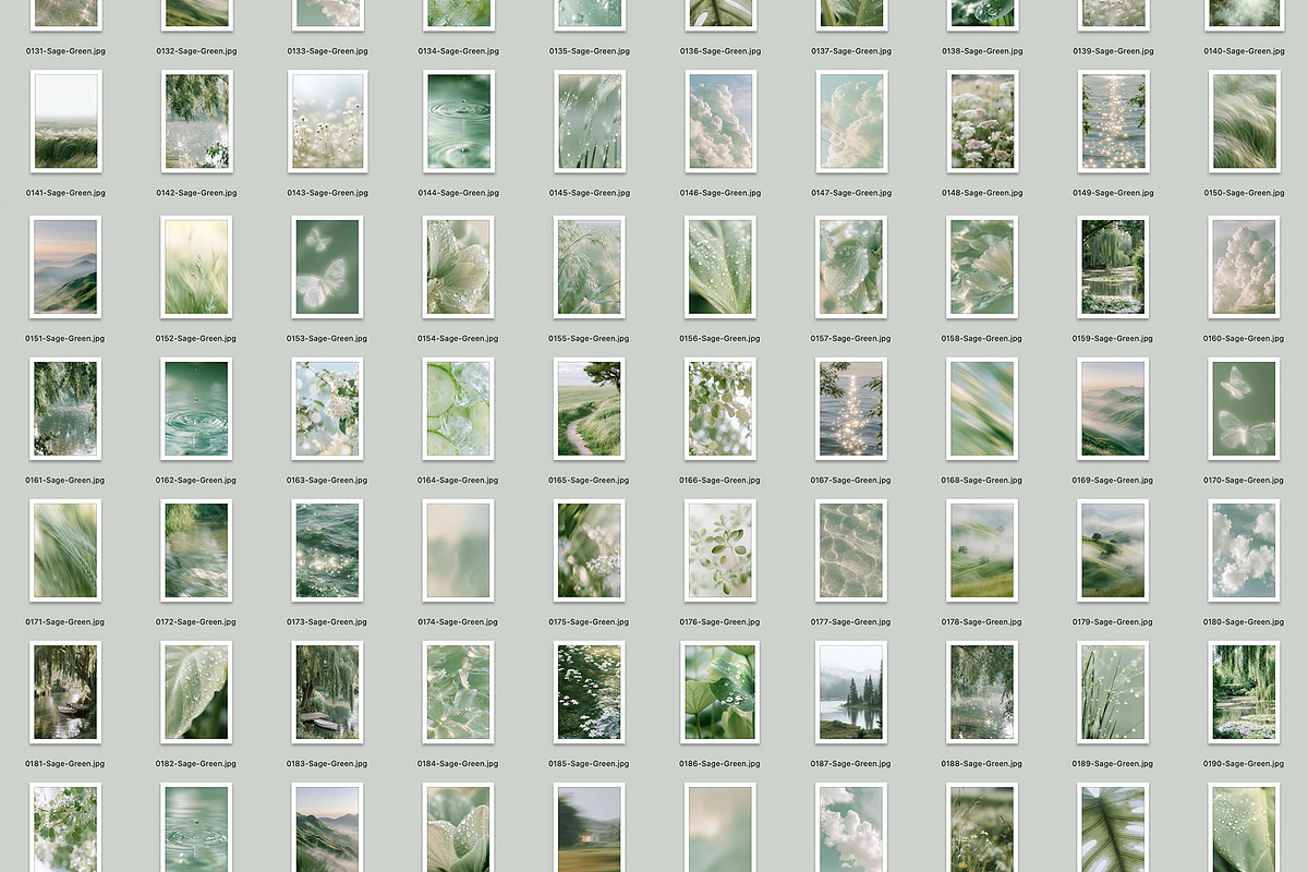 230 Sage Green Stock Images Bundle, a Beauty & Fashion Photo by Allure Art (Photo 33 of 33)
