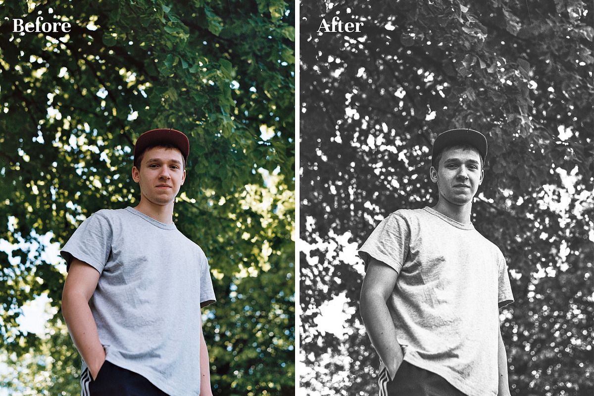 Film Look Lightroom Presets, an Action Add-On by Maple Visuals (Photo 4 of 10)