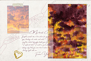 Hand-Painted Watercolor Backgrounds, a Background Graphic by CapriceMeDesigns (Thumbnail 9 of 18)