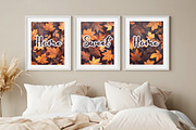 Autumn Ember Leaves Journal Pages, a Background Graphic by V Design Creator (Thumbnail 6 of 12)