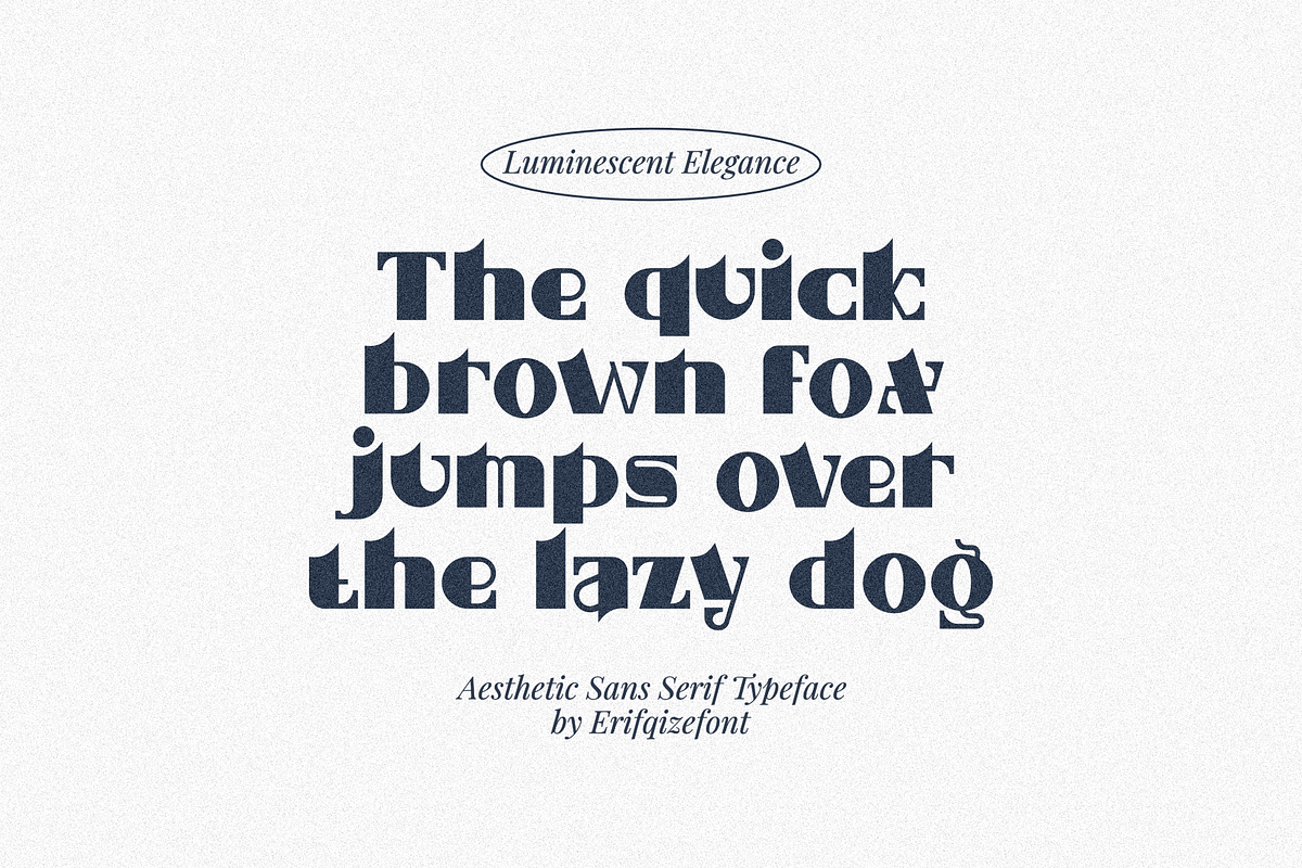Luminescent Elegance Font, a Sans Serif Font by Erifqizefont (Photo 16 of 21)