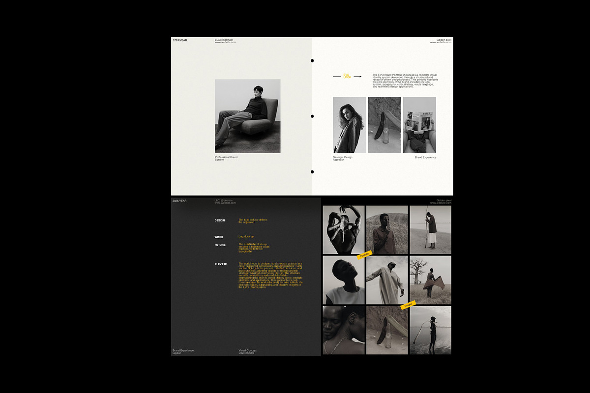 EVO Brand Portfolio Presentation, a Presentation Template by GoldenPixelStudio (Photo 9 of 10)