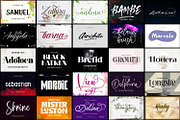 Golden for All Seasons Font Bundle, a Handwritten Font by JustArtDigital (Thumbnail 2 of 5)