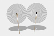 Hand Fan Mockup, a Merchandise Mockup by Permadi Creative (Thumbnail 3 of 5)