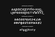 Montgomery Sharp Sans, a Sans Serif Font by Cruzine (Thumbnail 7 of 10)