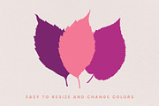 Autumn Leaf Silhouettes + Bonus, an Object Graphic by Build Interactive (Thumbnail 3 of 4)
