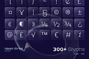 Haven Strike, a Sans Serif Font by din-studio.com (Thumbnail 13 of 21)