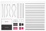 Vector Garment Accessories & Brushes, an Illustration by HYDNSTUDIO (Thumbnail 3 of 9)