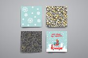 Merry Christmas Card Templates, a Card Template by Palau (Thumbnail 5 of 13)