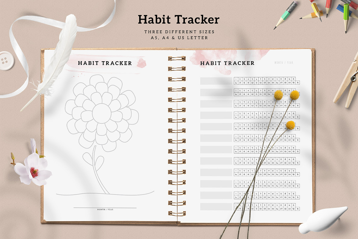 Ultimate Planner Bundle Pack Vol.05, a Stationery Template by Amit Debnath