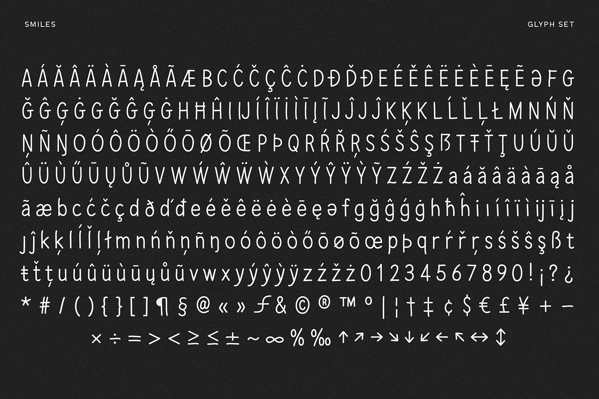 SMILES Handmade Sans Serif, a Font by Lund Design Co. (Photo 11 of 11)