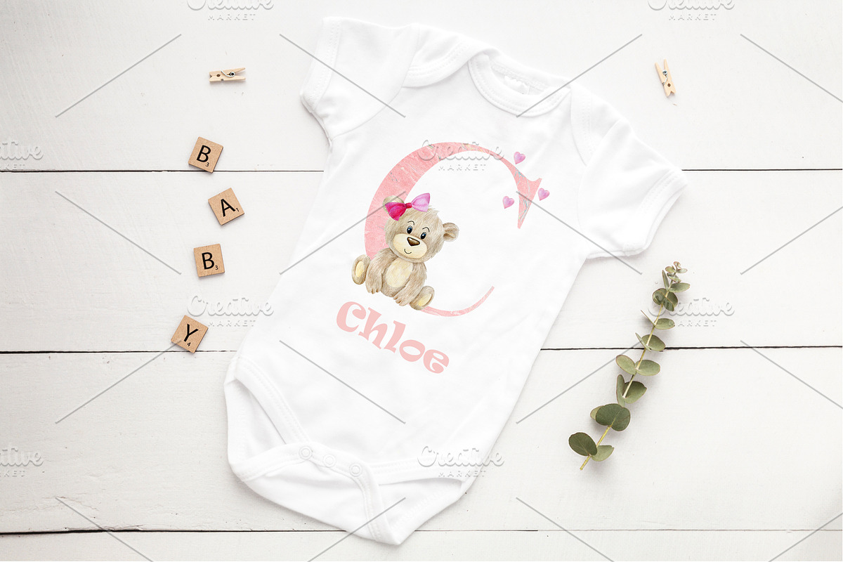 Baby boy and girl clipart., an Object Illustration by TaPilipa (Photo 9 of 15)