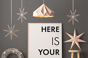 30 CHRISTMAS MOCKUPS. MEGABUNDLE, a Print Template by FilL239 (Thumbnail 14 of 31)