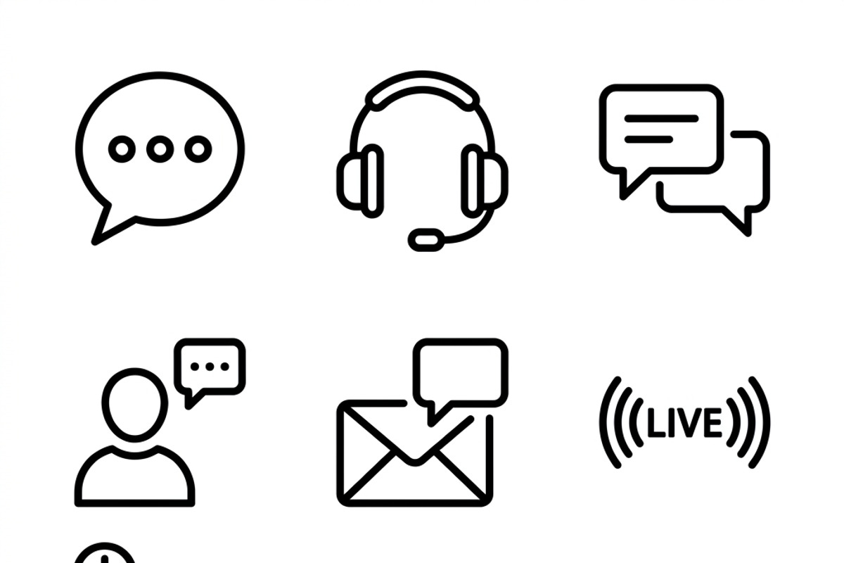 380 Customer Service Icon Set, an Outline Icon by adenpinkstore (Photo 5 of 19)