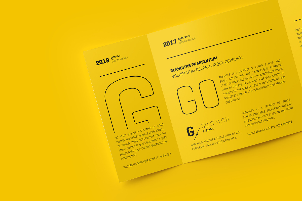 Square Gatefold Brochure Mockup, a Mockup by Toasin Studio (Photo 7 of 12)