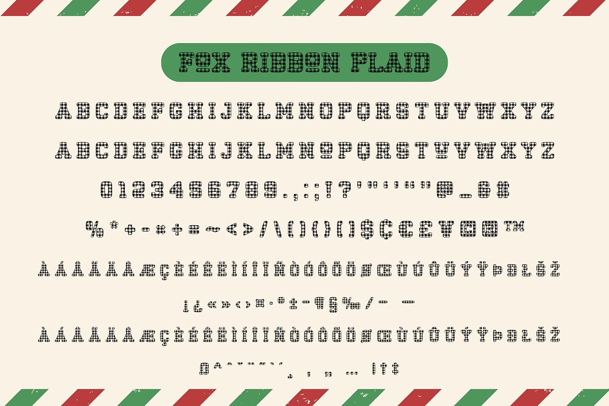 Fox Ribbon 5 Font Style, a Slab Serif Font by Fox7 By Rattana (Photo 9 of 12)