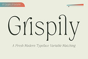 Grispily, a Serif Font by Black Studio (Thumbnail 1 of 16)