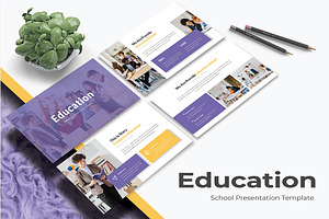 Education Powerpoint-Slide Template