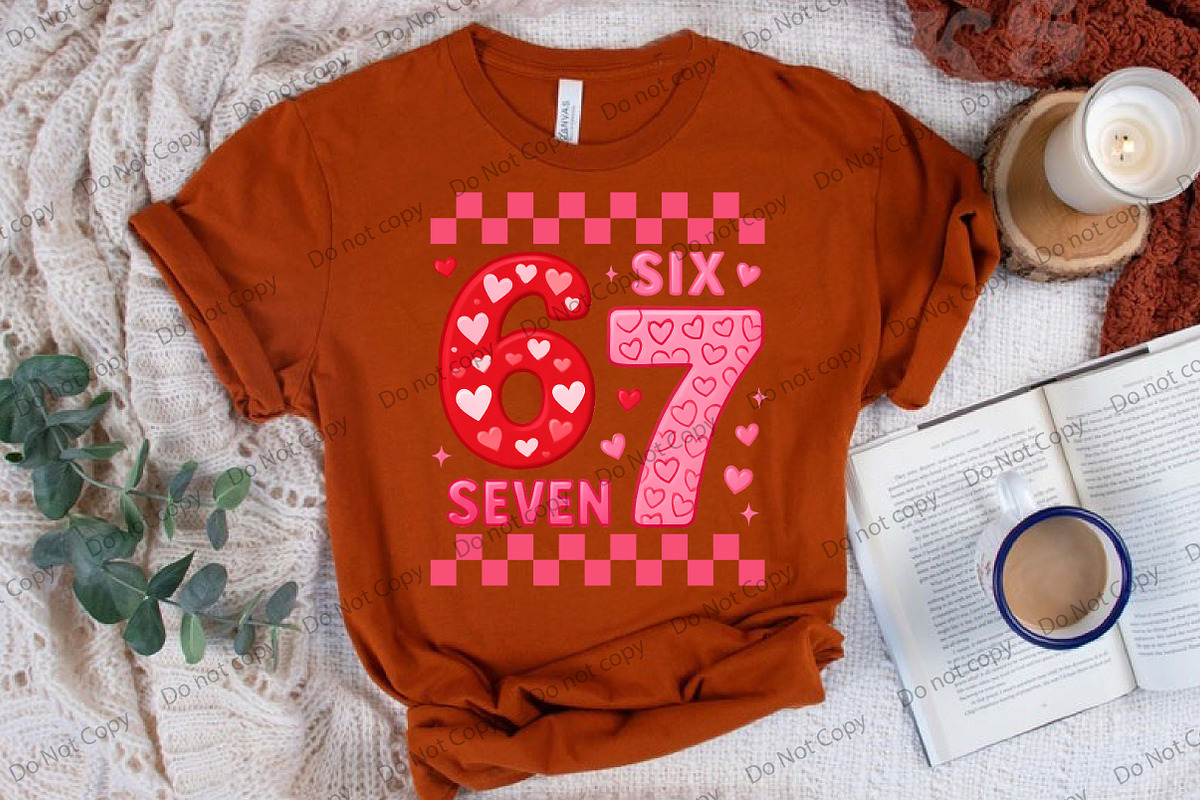 Six Seven Valentine PNG, an Illustration by Libby Wishes (Photo 7 of 8)