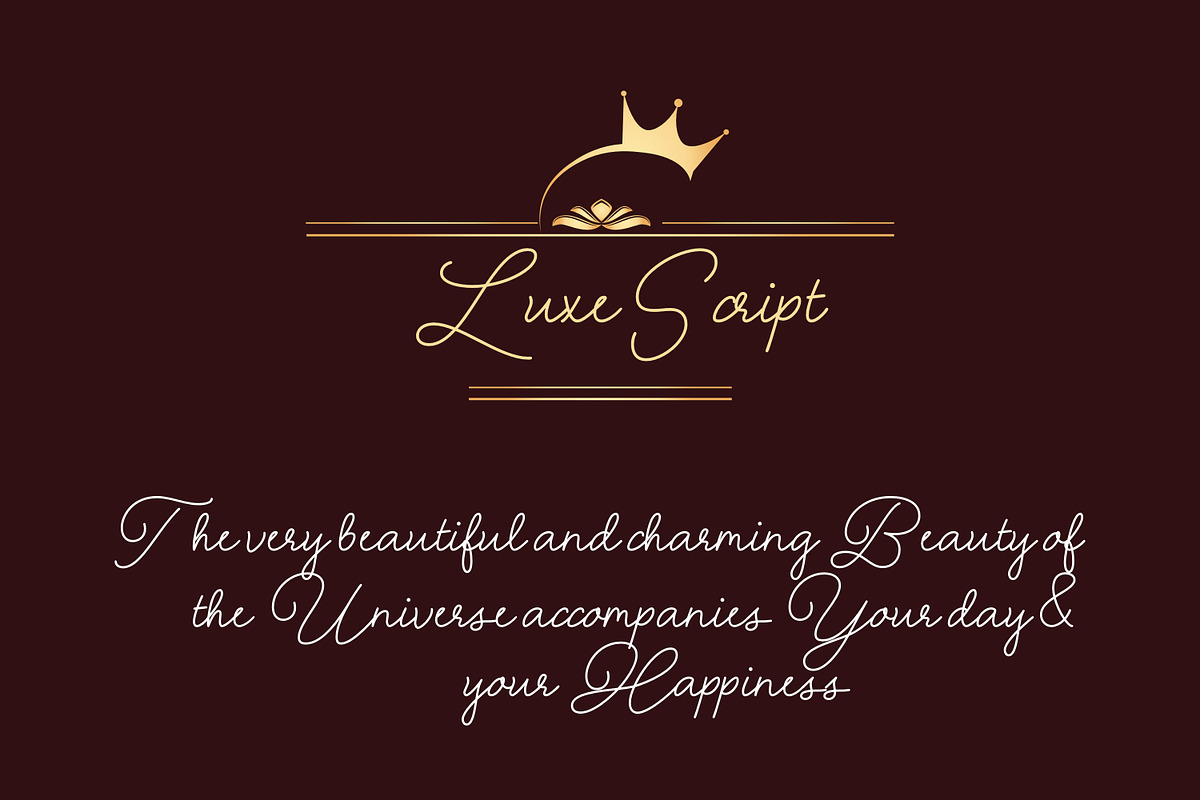 LuxeScript Handwriting, a Handwritten Font by Ardb (Photo 3 of 6)