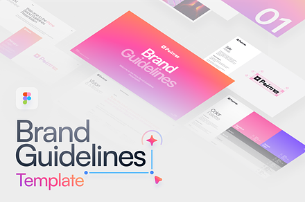 Prime Brand Guidelines • Figma, a Branding & Logo Template by Vasil Enev