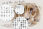 SALE The Ultimate Watercolor Creator, a Brushes & More by Cruzine (Thumbnail 22 of 42)