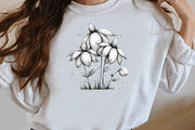 Watercolor wildflower clipart, an Illustration by Designworld (Thumbnail 6 of 8)