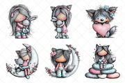 Fairyland Whimsical Animal Love PNG, an Illustration by SinaCreation (Thumbnail 3 of 7)