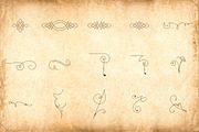 Vintage Vector Ornaments, an Object Graphic by Dandylyon Designs (Thumbnail 8 of 20)