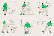 Darfy Business Illustrations, a Finance Illustration by Welovegraphics (Thumbnail 8 of 8)