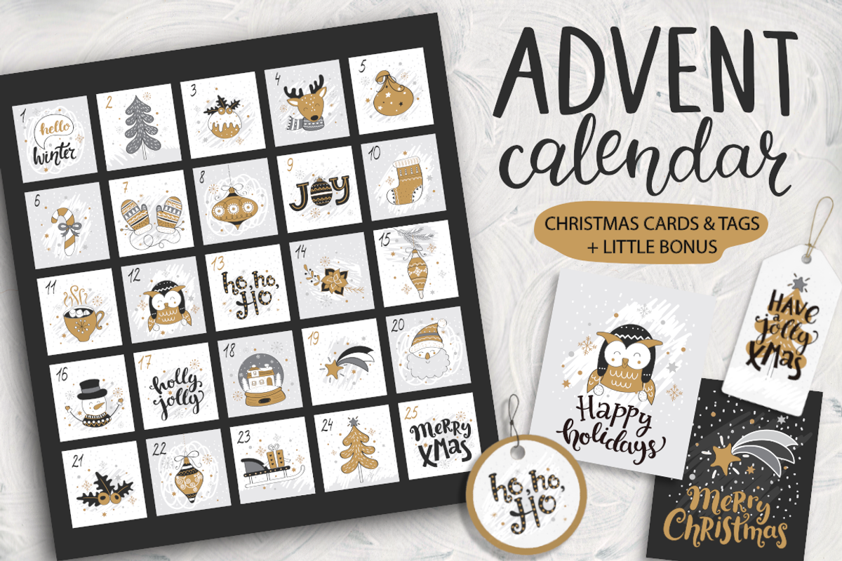 Christmas advent calendar., an Illustration by tanda_V (Photo 1 of 4)