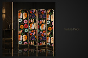 AI Floral Masks Pattern Collection, a Pattern Graphic by IrinaCzaran (Thumbnail 6 of 10)
