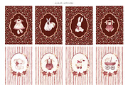 Retro Baby Shower Set, an Object Illustration by SirenaArt (Thumbnail 11 of 21)