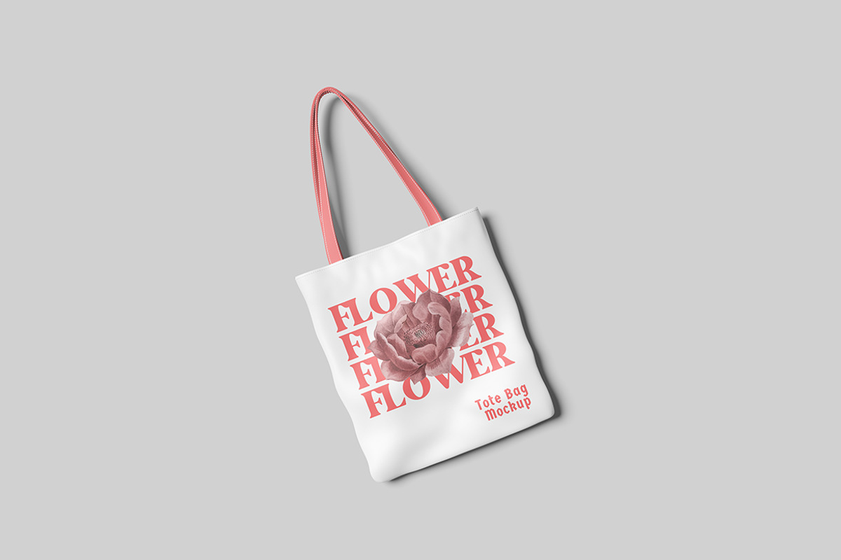 Tote Bag Mockup, a Household Mockup by seramoe (Photo 4 of 5)