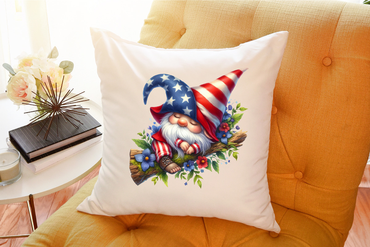 Patriotic Gnome Clipart - Patriotic, an Illustration by Sublimation Artist (Photo 6 of 6)