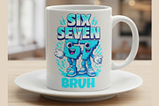 Six Seven 67 Viral Brainrot Meme PNG, a Graphic by Vector Portal (Thumbnail 5 of 6)